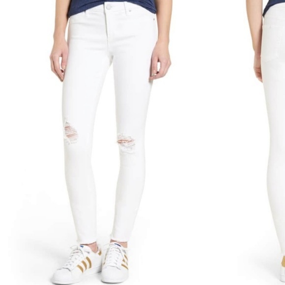 Articles Of Society Denim - Articles of Society Nordstrom Sarah white jeans 26